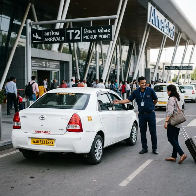 Airport Pickup Drop Cab Services in Ahmedabad