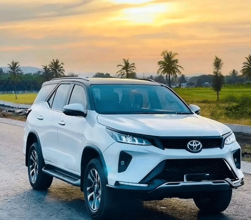 Toyota Fortuner & Legender hire Ahmedabad